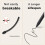 Replacement Pen Tips for  2 Pen- 4096 Pressure Sensitivity and Tilt Writing Support, with Nibs Removal Tool,B 3