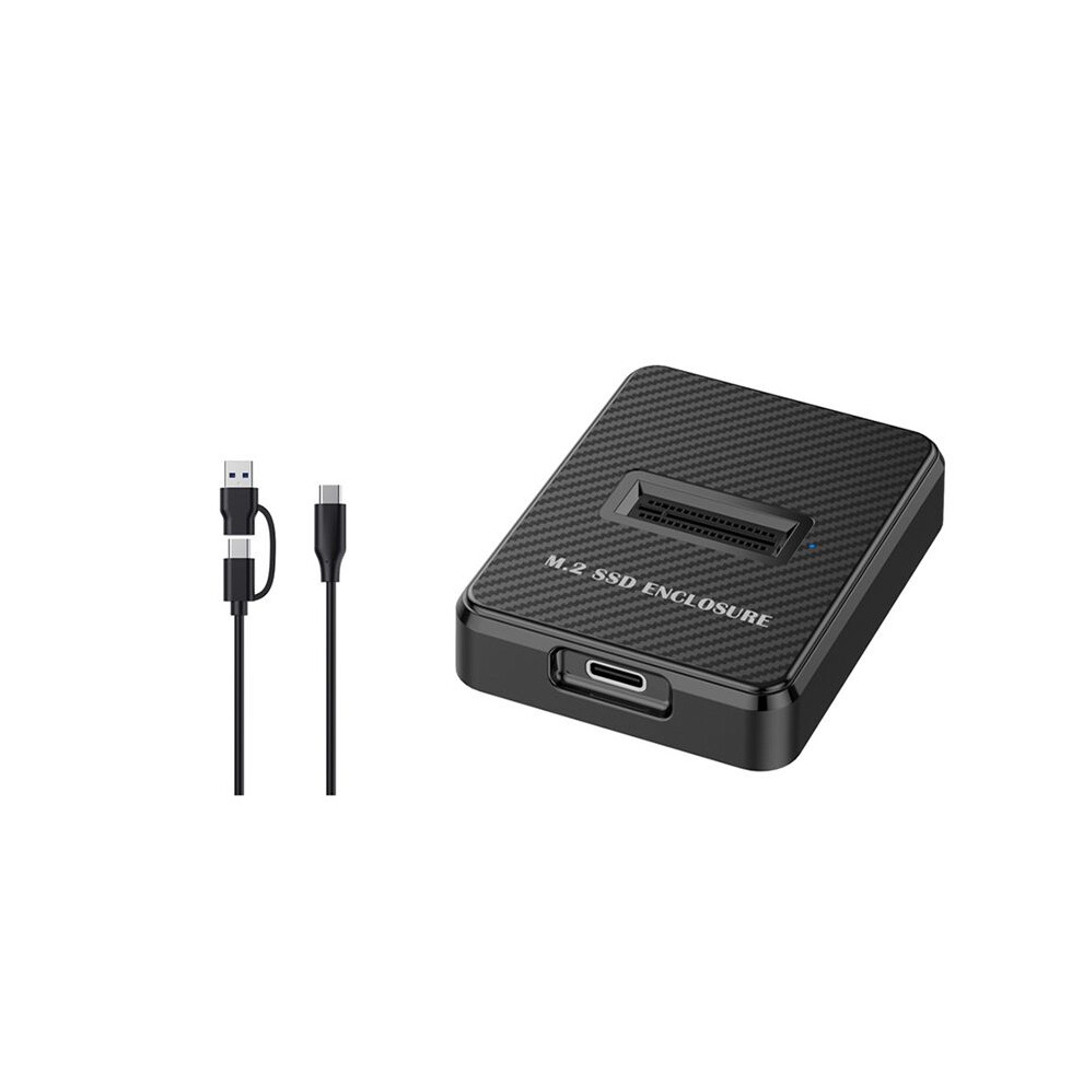 M.2 Nvme & To Usb C Docking Station Dual Protocol M.2 To Usb C Adapter 10Gbps External Ssd Enclosure With Usb C 2In1 4713296651295