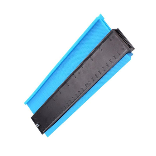 10 Polegadas Contour Gauge Duplicator Ceramic Tile Carpet Cutting Template Perfil Medição Ângulo Régua Contour Duplicator 1