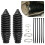 Car Universal Steering Rack and Pinion Boot Steering Rack Boot Tool Kit, Dustproof Silicone Inner Tie Rod Boot Set 2