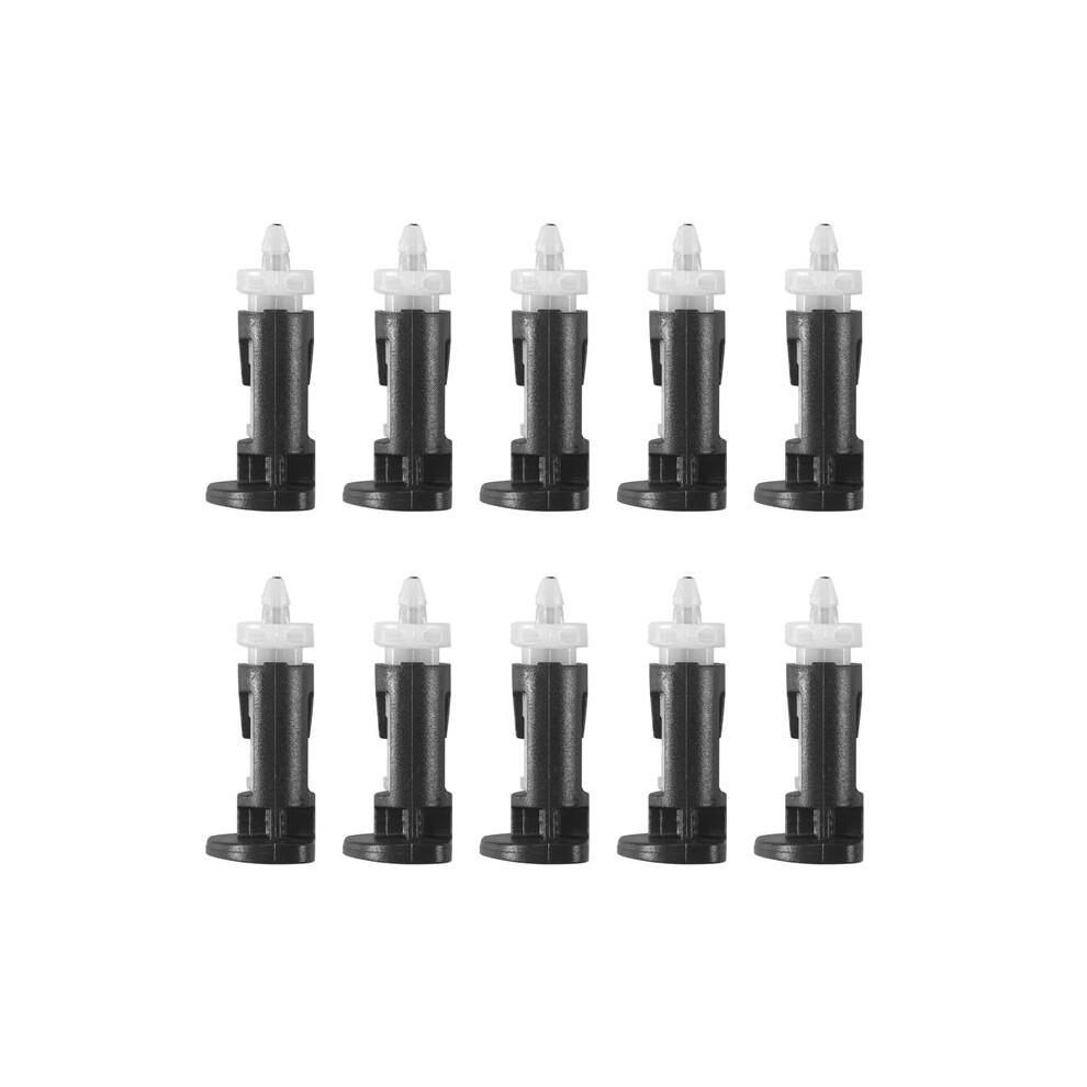 10Pcs Plastic Mounting Clip For 4 Way Cpu Coolers 1155 775 Cpu Heatsink Mount Pin Push Screw Cooler Fan Fastener 6034021310897