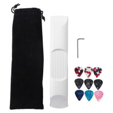 Pocket Guitar Practice Neck, Guitar Trainer 6 Fret Portable Guitar Chord Practice Tool for Beginner