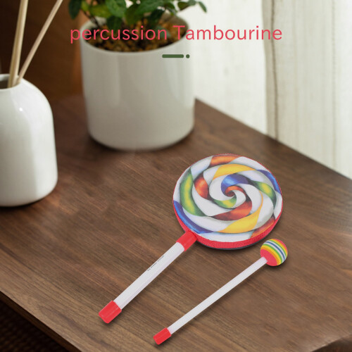 Kids Percussion Lollipop Drum, 6inch