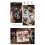 Retro Notebook Decoration Material Stickers DIY Decorative Sticker for Notebook Labels, Red Moon Butterfly 4