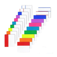 1200 Stuks Tabbladen, 2 Inch Klevende Indextabs, Gekleurde Paginamarkeringen, Herpositioneerbare Verdeellipjes (60 Sets, 10 Kleuren)