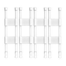 4 Pcs Double RV Refrigerator Bars Adjustable Fridge Tension Rods RV Refrigerator Kitchen Accessories, Fridge Bars