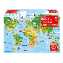 Book and Jigsaw Cities of the World by Kirsteen Robson Paperback Book