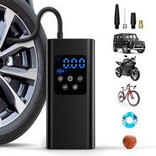 Inflador de neumáticos 4000mAh 159x67x43mm 0-150PSI negro