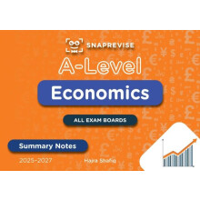 SnapRevise ALevel Economics Summary Notes Paperback Book