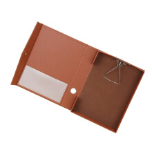 Porte-Fichier Marron, Clip Dossier Pratique Pour École