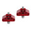 2Pièces Adaptateurs Collier Alliage Aluminium Multicouleur 6