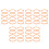 40Pièces Ceinture Machine À Orange Résistante 8