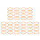 40Pièces Ceinture Machine À Orange Résistante 7