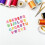700Pièces Perles Alphabet Macaron Faciles À Enfiler Pour DIY 6