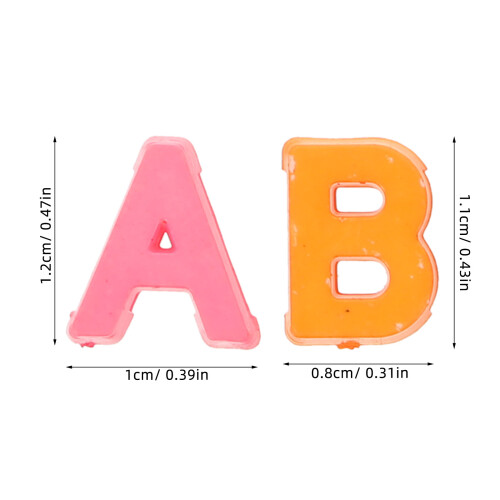 700Pièces Perles Alphabet Macaron Faciles À Enfiler Pour DIY 2