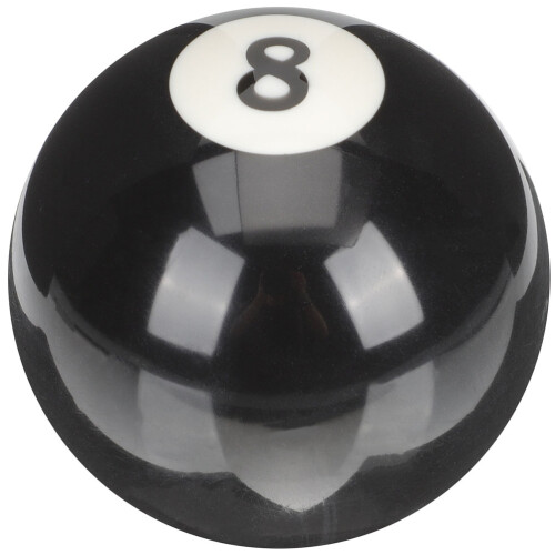 2Pièces Boules De Billard En Résine Noire Calibrées Stables