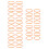 40Pièces Ceinture Machine À Orange Résistante 4