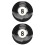 2Pièces Boules De Billard En Résine Noire Calibrées Stables 7