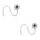 2Pièces Couple Angle Acier Avec Bras Flexible Interface Simple 8