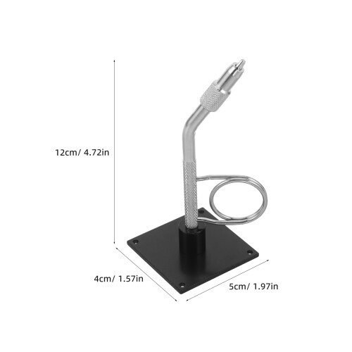 Étau Réglable Zinc Base Stable Outil Montage Hameçon Multiusage 1