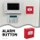 Plastic Fire Call Button Manual Reset Emergency Alarm Switch Red 8