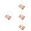 4St Make-Up Pallet Multi Kleur Poeder Stevig Oogschaduw Voor Dames 8