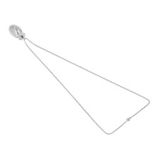 Edelstahl-Hundurnaschelnkette mit Gravur 25x15mm Erinnerungsstück