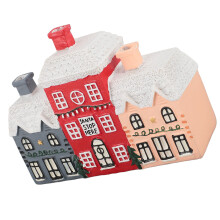 Resin Cabin Räucherkegelhalter für Zuhause, Nagelstudio & Dekoration