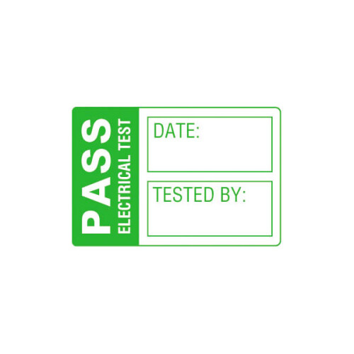 Martindale LAB1 Small PASS PAT Test Labels - Quantity 500