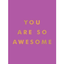 You Are So Awesome by Summersdale Publishers Hardcover Book