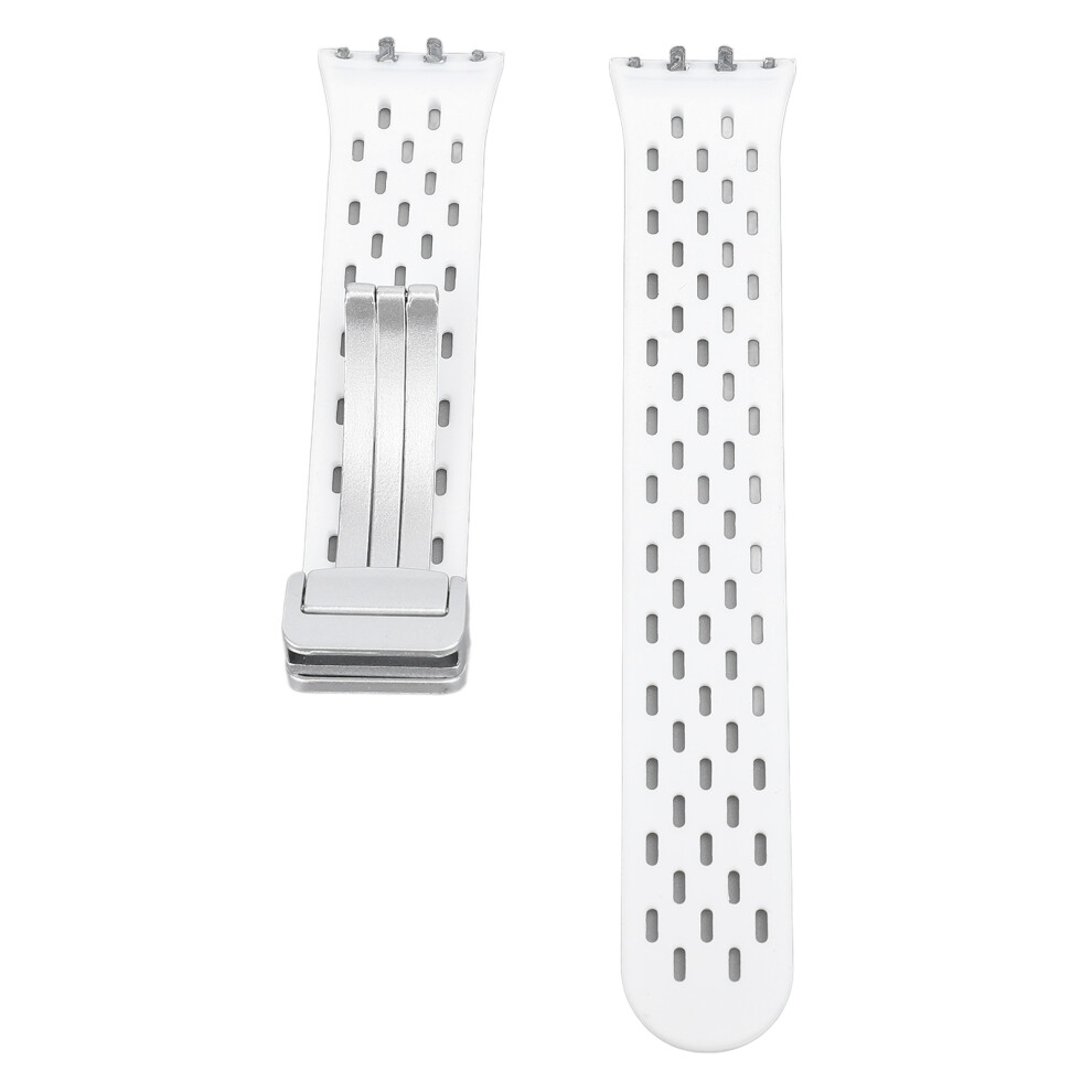 Lightweight Silicone Quick Release Watch Band For Galaxy Fit3 White 9301390842913
