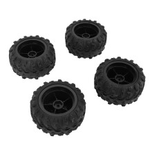 4 roues en caoutchouc de rechange pour WLTOYS 144001 144002 et MJX H16E