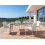 Beliani Garden Dining Table SOVARETO 180 cm 90 cm Wood-like Light Grey 2