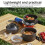 Portable Alumina Cookware Set for Camping 1