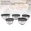 5-Piece Kitchen Bowls Stainless Steel with Lids 1