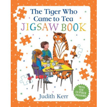 Tiger Who Came To Tea Jigsaw Book by Judith Kerr Hardcover Book