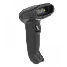 Leitor de código de barras portátil - DELOCK 90562 - Preto - CMOS - Com fio e sem fio