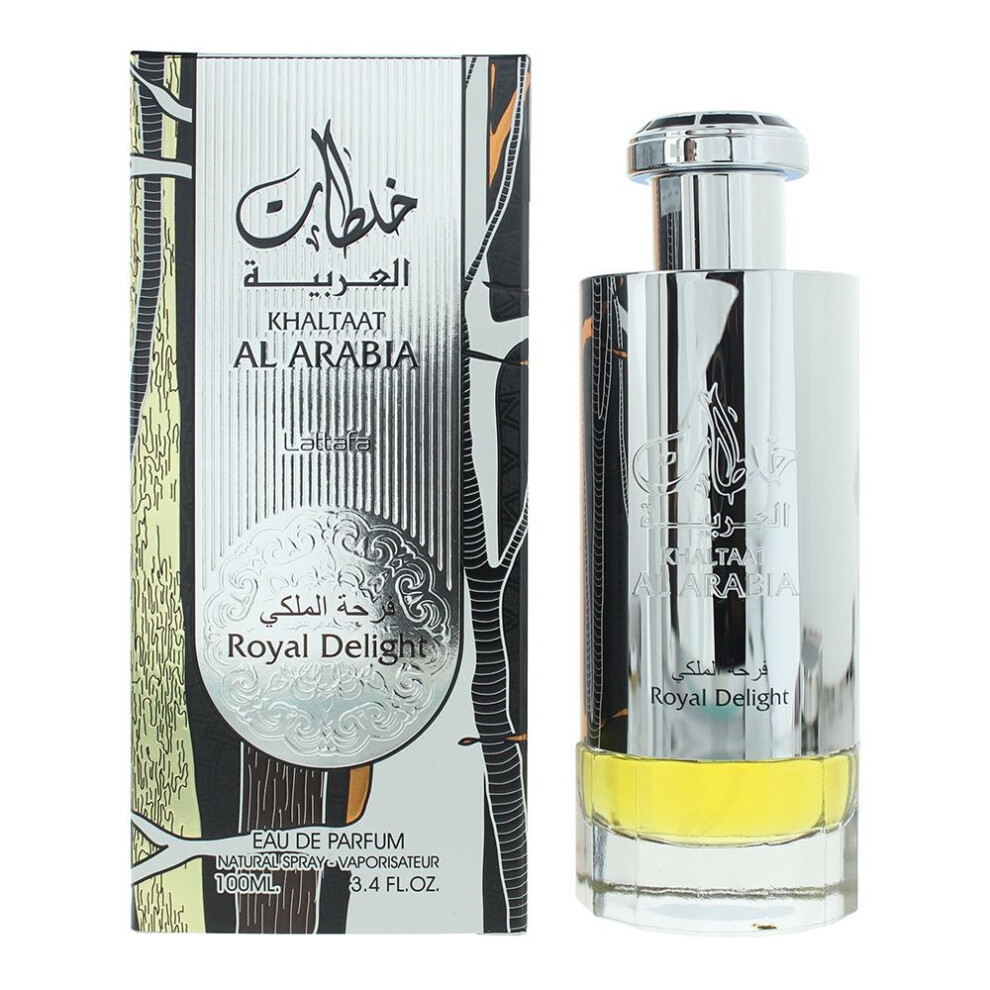 Lattafa Khaltaat Al Arabia Royal Delight Eau De Parfum 100Ml For Men