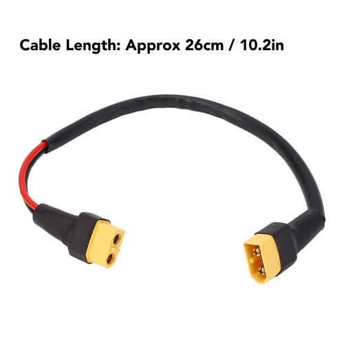 Cable de la unidad de control, 8 pulgadas (26 cm) XT60 ABS 1