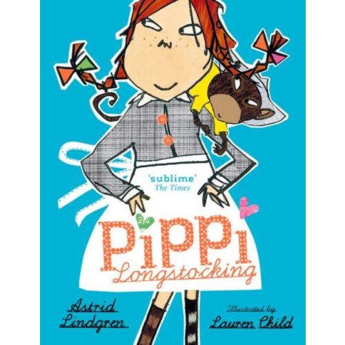Pippi Longstocking by Astrid Lindgren Paperback Book