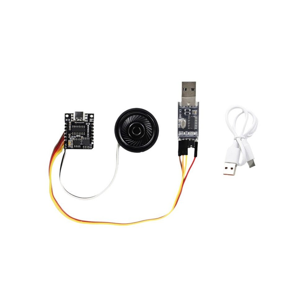 Serial Port Control Voice Player Module Mp3 Voice Chip Module Single Chip Control Custom Audio Cx1000am Kit 6032234132213
