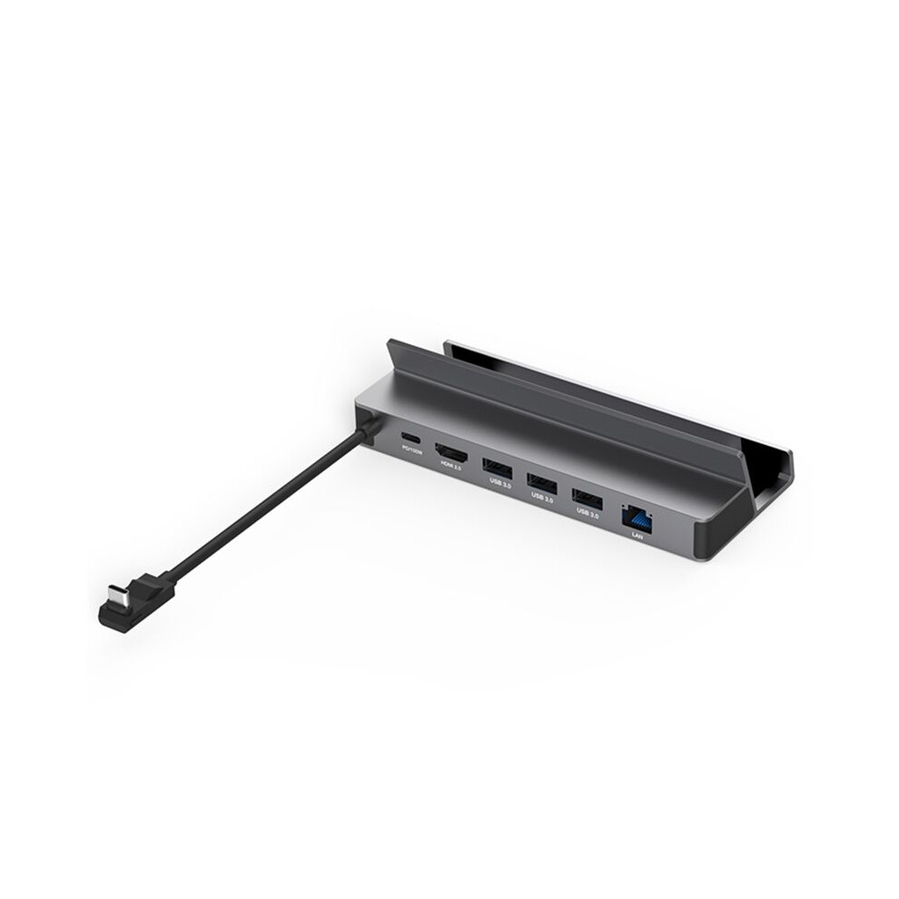 6 In 1 Usb C Hub Docking Station For 4K 60Hz Rj45 Pd100w Dock For Ally 6031088674603