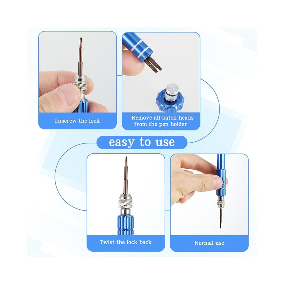 5-In-1 Precision Eyeglass Repair Screwdriver Kit Magnetic Watch Screwdriver For Electronics Sunglasses Cellphone Jewelry 6031816306837