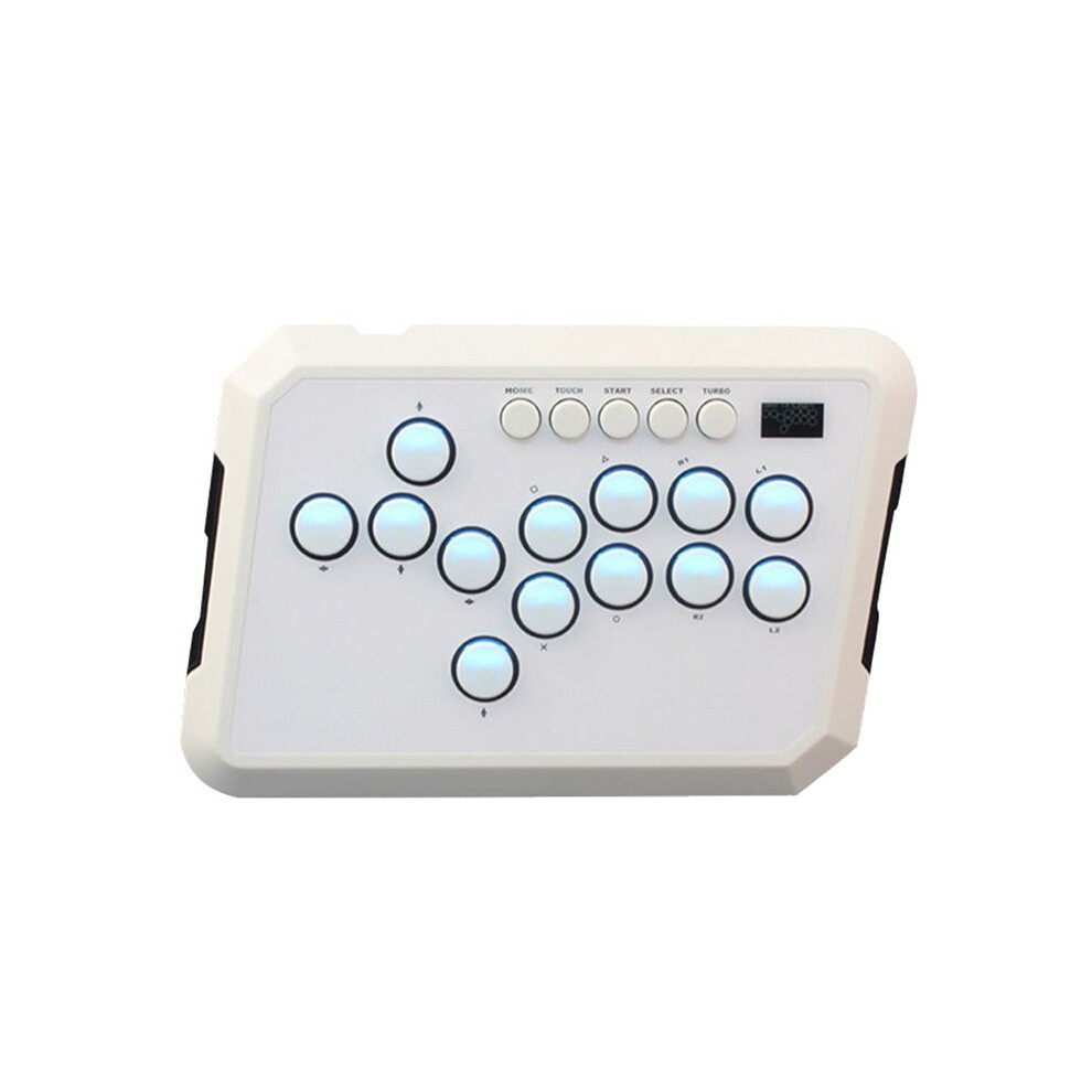 A50 Hitbox Controller Gaming Keyboard Rgb Arcade Joystick Controller For Ps4/Ps5/Pc/Steam Fightstick Keyboard Light 6034228221347