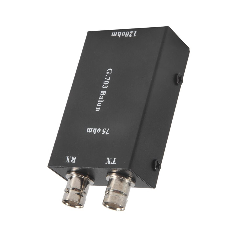 2.048Mbps G703 Coaxial Bnc To Rj45 Transmitter E1 Converter Balance To Unbalance 75 Ohm To 120 Ohm Impedance 4711826725454