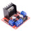 L298N Módulo Dual H-Bridge Stepper Motor Driver Board Módulo 2A/25W, Adequado para Robôs e Carros Inteligentes 4