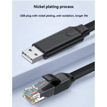 Cavo Console USB A RJ45 Adattatore Seriale RS232 per Computer Portatile Cavo Console Convertitore USB RJ45 8P8C 180 cm