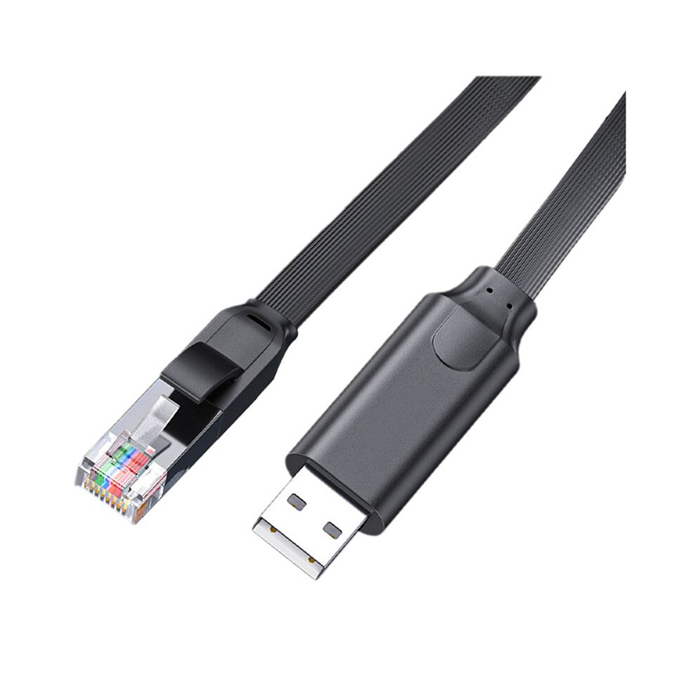 Usb To Rj45 Console Cable Rs232 Serial Adapter For Laptop Computer Usb Rj45 8P8c Converter Console Cable 180Cm 4713782989871