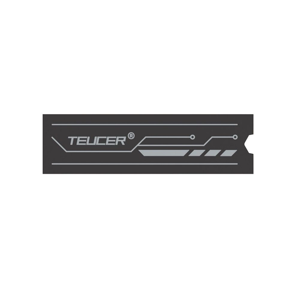 Teucer Graphene M.2 Ssd Heat Sink, Dual-Layer Graphene And Copper Foil Design Cooler Radiator For Laptop Pc M.2 2280 Ssd 6032234113052