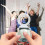 Transparent for Instax Pal Protective Case Anti-Scratch Anti-Fall Full Coverage Shell with Self-Shooting Mirr 2